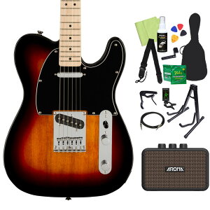 Squier by Fender Affinity Series Telecaster Maple Fingerboard Black Pickguard �G���L�M�^�[���S��14�_�Z�b�g�y�[�d���~�j�A���v�t���z �e���L���X�^�[ �X�N���C���[ / �X�N���C�A �y���S�҃Z�b�g�z