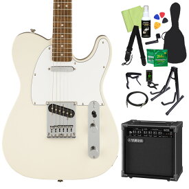 Squier by Fender Affinity Series Telecaster Laurel Fingerboard White Pickguard エレキギター初心者14点セット【ヤマハアンプ付き】 テレキャスター スクワイヤー / スクワイア