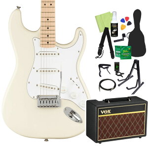 Squier by Fender Affinity Series Stratocaster �G���L�M�^�[���S��14�_�Z�b�g�yVOX�A���v�t���z �X�g���g�L���X�^�[ �X�N���C���[ / �X�N���C�A �y���S�҃Z�b�g�z
