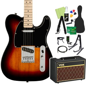 Squier by Fender Affinity Series Telecaster Maple Fingerboard Black Pickguard GLM^[S14_ZbgyVOXAvtz eLX^[ XNC[ / XNCA yS҃Zbgz