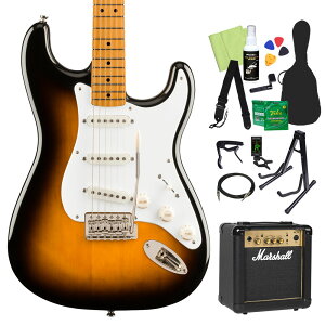 Squier by Fender Classic Vibe '50s Stratocaster GLM^[S14_Zbg y}[VAvtz XggLX^[ XNC[ / XNCA yS҃Zbgz