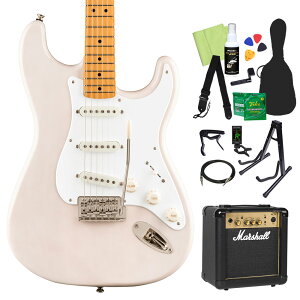 Squier by Fender Classic Vibe '50s Stratocaster GLM^[S14_Zbg y}[VAvtz XggLX^[ XNC[ / XNCA yS҃Zbgz