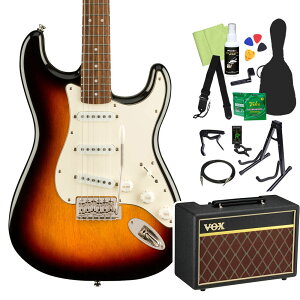 Squier by Fender Classic Vibe f60s Stratocaster GLM^[S14_Zbg yVOXAvtz XggLX^[ XNC[ / XNCA yS҃Zbgz