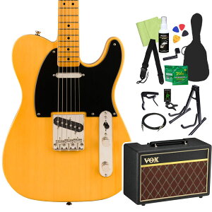 Squier by Fender Classic Vibe '50s Telecaster GLM^[S14_Zbg yVOXAvtz eLX^[ XNC[ / XNCA yS҃Zbgz