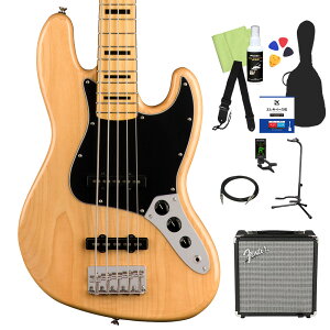 Squier by Fender Classic Vibe '70s Jazz Bass V 5x[XS12_Zbg yFenderAvtz WYx[X XNC[ / XNCA yS҃Zbgz