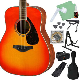 【5日と10日はポイント5倍！】 YAMAHA FS820/FG820 アコースティックギター初心者12点セット ヤマハ 【WEBSHOP限定価格】