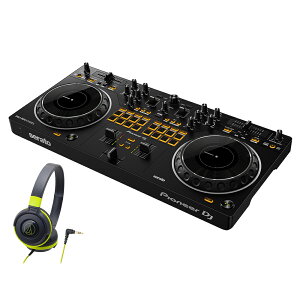 Pioneer DJ DDJ-REV1 �I�ׂ�w�b�h�z���Z�b�g Serato DJ �Ή� �X�N���b�`�X�^�C�� 2ch DJ�R���g���[���[ �p�C�I�j�A
