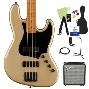 Squier by Fender Contemporary Active Jazz Bass HH ベース 初心者12点セット 【Fenderアンプ付】 ジャズベース スクワイヤー / スクワイア 【初心者セット】