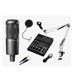 YAMAHA AG06MK2 AT2020 zMZbg A[X^h |bvK[h 4AuxP[ut zME RfT[}CN ~LT[ }n Zbg