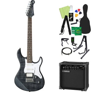YAMAHA PACIFICA212VFM エレキギター 初心者14点セット 【ヤマハアンプ付き】 ヤマハ パシフィカ 【初心者セット】