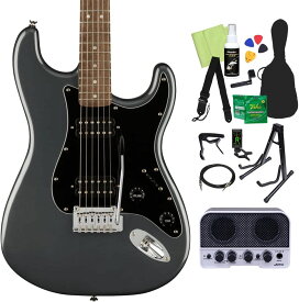 Squier by Fender Affinity Series Stratocaster HH エレキギター初心者14点セット 【Bluetooth搭載ミニアンプ付き】 スクワイヤー / スクワイア