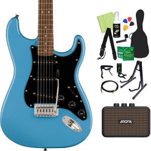 Squier by Fender SONIC STRATOCASTER GLM^[S14_Zbgy[d~jAvtz XggLX^[ XNC[ / XNCA \jbN yS҃Zbgz