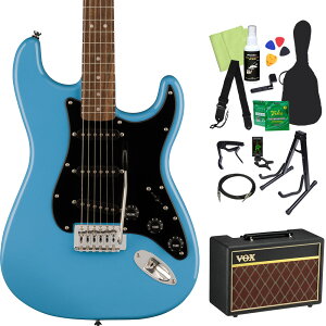 Squier by Fender SONIC STRATOCASTER GLM^[S14_ZbgyVOXAvtz XggLX^[ XNC[ / XNCA \jbN yS҃Zbgz