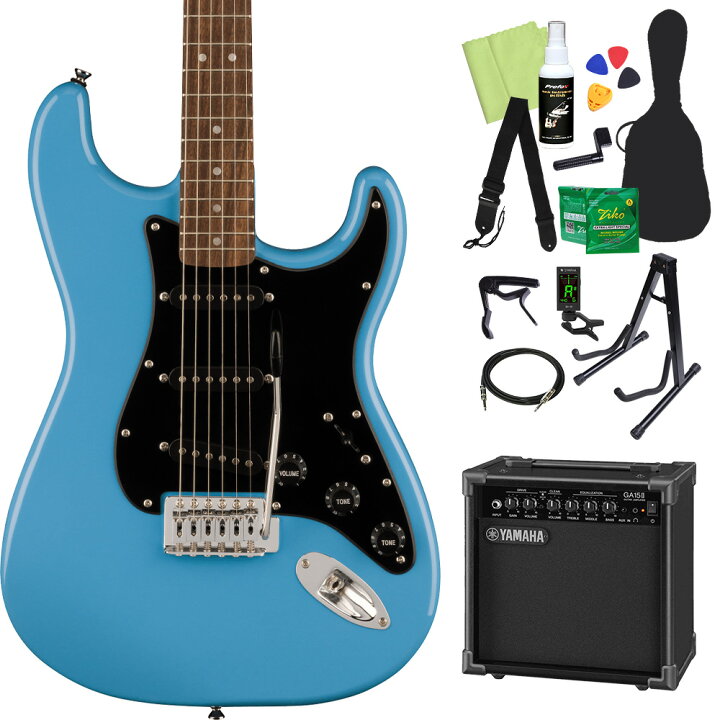 楽天市場】Squier by Fender SONIC STRATOCASTER エレキギター初心者14  