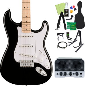 Squier by Fender SONIC STRATOCASTER �G���L�M�^�[���S��14�_�Z�b�g�yBluetooth���ڃ~�j�A���v�t���z �X�g���g�L���X�^�[ �X�N���C���[ / �X�N���C�A �\�j�b�N �y���S�҃Z�b�g�z