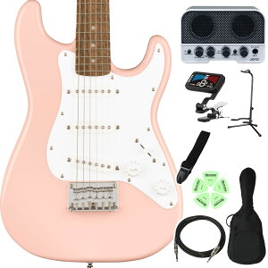 Squier by Fender Mini Stratocaster w 1NeILbYM^[S҃Zbg qGLM^[ ~jM^[ XggLX^[ XNC[ / XNCA