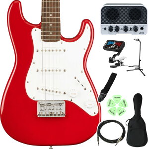 Squier by Fender Mini Stratocaster w 1NeILbYM^[S҃Zbg qGLM^[ ~jM^[ XggLX^[ XNC[ / XNCA