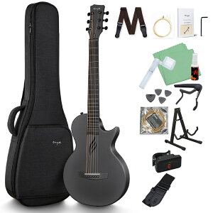 ENYA NOVA GO �A�R�[�X�e�B�b�N�M�^�[���S�҃Z�b�g �J�[�{���t�@�C�o�[ �y�� ���^�{�f�B �P�[�X�t�� �g���x���M�^�[�y�������K�i�z �G����