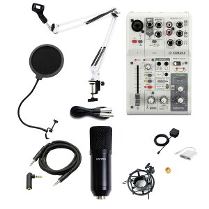 YAMAHA AG03MK2 iPhone�z�M�Z�b�g �A�[���X�^���h �|�b�v�K�[�h 4��Aux�P�[�u���t ���z�M�E�������� �R���f���T�[�}�C�N �~�L�T�[ ���}�n �����Z�b�g