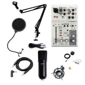 YAMAHA AG03MK2 iPhone�z�M�Z�b�g �A�[���X�^���h �|�b�v�K�[�h 4��Aux�P�[�u���t ���z�M�E�������� �R���f���T�[�}�C�N �~�L�T�[ ���}�n �����Z�b�g