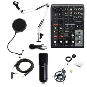 YAMAHA AG06MK2 iPhone�z�M�Z�b�g �A�[���X�^���h �|�b�v�K�[�h 4��Aux�P�[�u���t ���z�M�E�������� �R���f���T�[�}�C�N �~�L�T�[ ���}�n �����Z�b�g