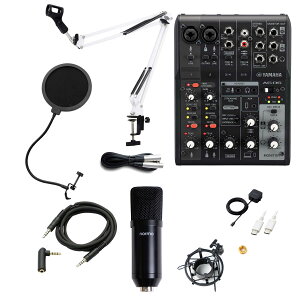 YAMAHA AG06MK2 iPhone�z�M�Z�b�g �A�[���X�^���h �|�b�v�K�[�h 4��Aux�P�[�u���t ���z�M�E�������� �R���f���T�[�}�C�N �~�L�T�[ ���}�n �����Z�b�g