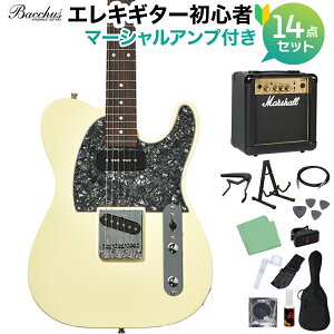 Bacchus BTE-2-RSM/R-BPPG 選べるアンプ初心者セット エレキギター ユニバースシリーズ バッカス