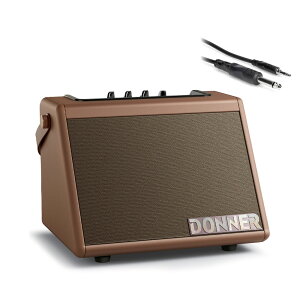Donner 電子ドラム用スピーカーセットA DDA-20 Bluetooth搭載 アンプ&ケーブルセット 20W 軽量 コンパクト ドナー