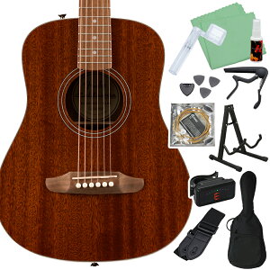 Fender California Standard Redondo Mini アコースティックギター初心者12点セット ミニギター フェンダー