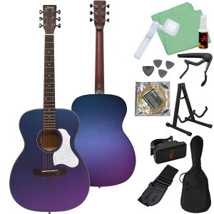 S.Yairi YEF-01LTD �A�R�[�X�e�B�b�N�M�^�[���S��12�_�Z�b�g Aurora Violet / Emerald Violet �G���A�R�M�^�[ OM�V�F�C�v �g�b�v�P�� Primera�V���[�Y S���C�� �y���ʌ��胂�f���z