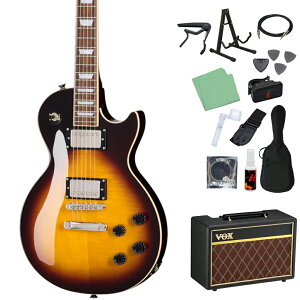 �y20����25���̓G���g���[�ł����P5�{�zEpiphone Les Paul Tribute Plus �G���L�M�^�[���S��14�_�Z�b�g �yVOX�A���v�t���z ���X�|�[���E�g���r���[�g�E�v���X �G�s�t�H��