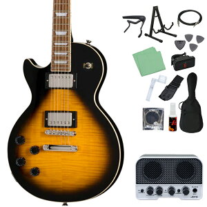 Epiphone Les Paul Tribute Plus Left-Handed �G���L�M�^�[���S��14�_�Z�b�g �yBluetooth���ڃ~�j�A���v�t���z ���X�|�[���E�g���r���[�g�E�v���X ���t�g�n���h ���t�e�B �������p �G�s�t�H��