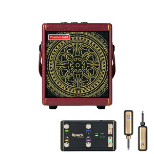 Positive Grid Spark MINI Black�^Pearl�^Vai �P�i�E�I�ׂ鏃�����C�����X�A�N�Z�T���[�Z�b�g �M�^�[�A���v �x�[�X�Ή� �|�W�e�B�u�O���b�h �X�p�[�N �~�j