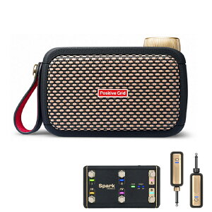Positive Grid Spark GO Black�^Pearl�^ALL BLACK �P�i�E�I�ׂ鏃�����C�����X�A�N�Z�T���[�Z�b�g �|�[�^�u���M�^�[�A���v Bluetooth�X�s�[�J�[ �x�[�X�Ή� �|�W�e�B�u�O���b�h �X�p�[�N�S�[