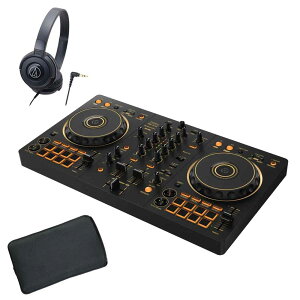 Pioneer DJ DDJ-FLX4-N (GOLD Edition)+��p�X���[�u�P�[�X+�I�ׂ���T�Z�b�g DJ�R���g���[���[ rekordbox serato DJ�Ή� �p�C�I�j�A DDJFLX4