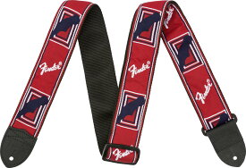 Fender Monogrammed Straps 099-0682-000 ストラップ モノグラム [Red/White/Blue] フェンダー 0990682000