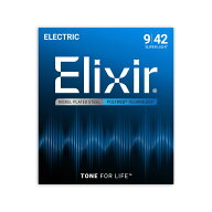 Elixir POLYWEB 09-42 スーパーライト ＃12000 エリクサー エレキギター弦