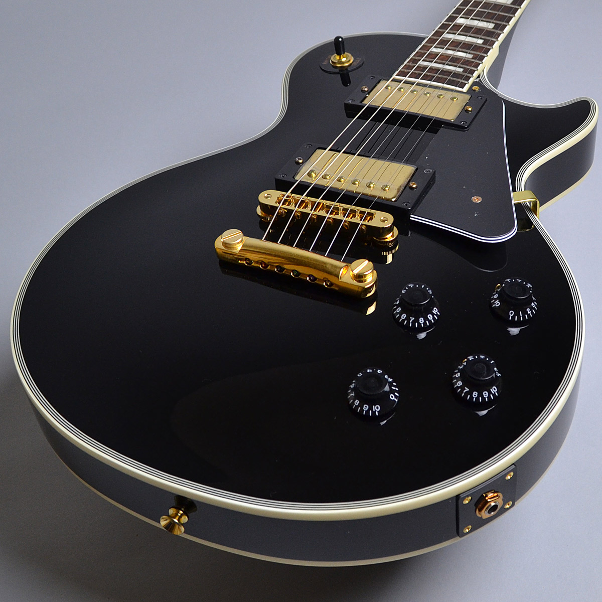 Burny Srlc55 Black 保障 レスポールカスタムタイプ 新品特価 バーニー エレキギター