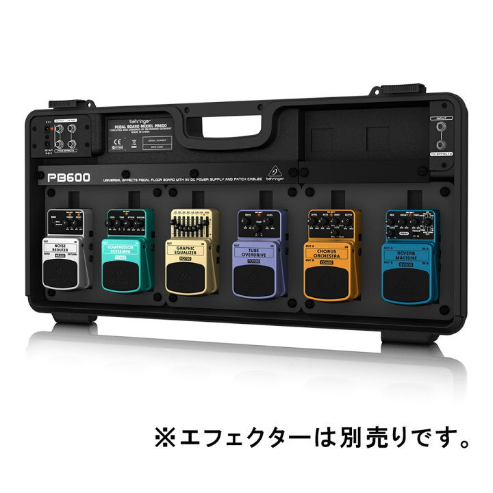楽天市場】BEHRINGER PEDAL BOARD PB600 エフェクターケース [最大6台