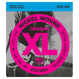 D'Addario EXL120+ 9.5-44 スーパーライトプラス 【 ダダリオ エレキギター弦 】