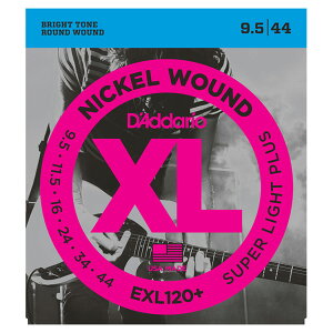 D'Addario EXL120+ 9.5-44 X[p[CgvX __I GLM^[