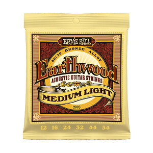 ERNiE BALL 2003 Earthwood 80/20ブロンズ 12-54 ミディアムライト アーニーボール アースウッド アコースティックギター弦
