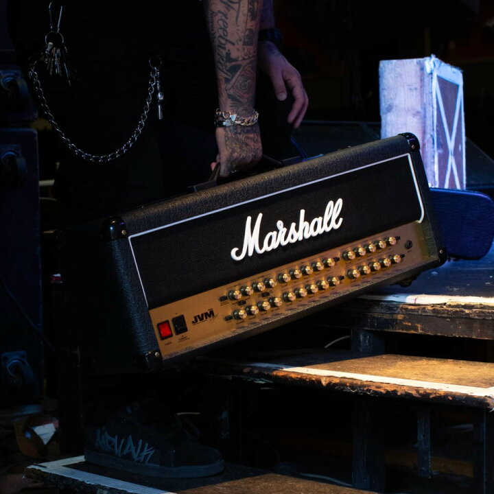 楽天市場】Marshall JVM410H ギターアンプヘッド 100W 4チャンネル 