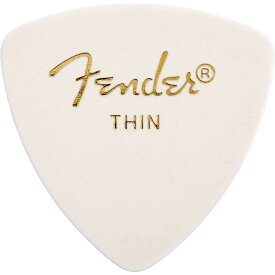 Fender 346 PICK 12 THIN ピック 12枚セット おにぎり型 シン ホワイト フェンダー