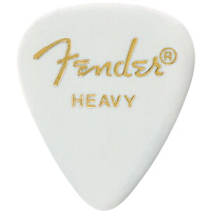 Fender 351 PICK 12 HEAVY �s�b�N 12���Z�b�g �e�B�A�h���b�v�^ �w�r�[ �z���C�g �t�F���_�[