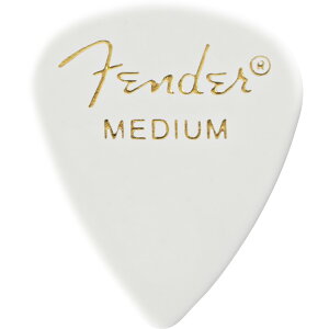 Fender 351 PICK 12 MEDIUM �s�b�N 12���Z�b�g �e�B�A�h���b�v�^ �~�e�B�A�� �z���C�g �t�F���_�[