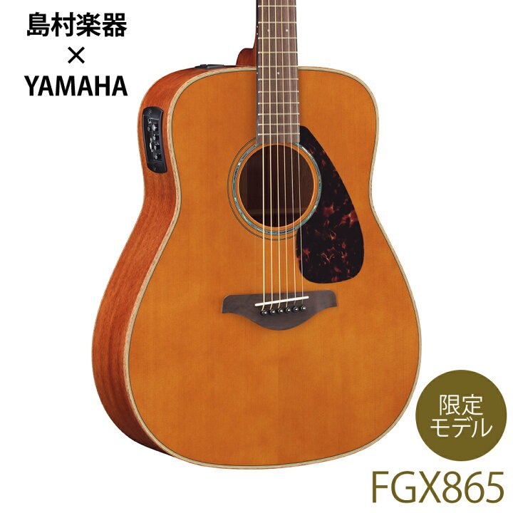 楽天市場】【オール単板】 YAMAHA FGX865 T(ティンテッド 