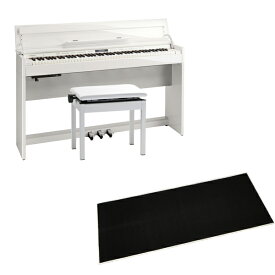 【マラソン期間中 エントリーでさらP5倍】【8/31迄 4000円相当ヘッドホンプレゼント！】 Roland DP603-PWS ブラックカーペット(小)セット 電子ピアノ 88鍵盤 ローランド 【配送設置無料・代引き払い不可】