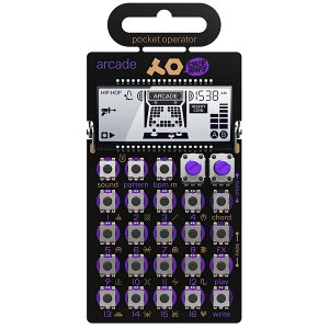 Teenage Engineering pocket operator PO-20 arcade �V���Z�T�C�U�[ �e�B�[���G�C�W �G���W�j�A�����O [�������K�i]