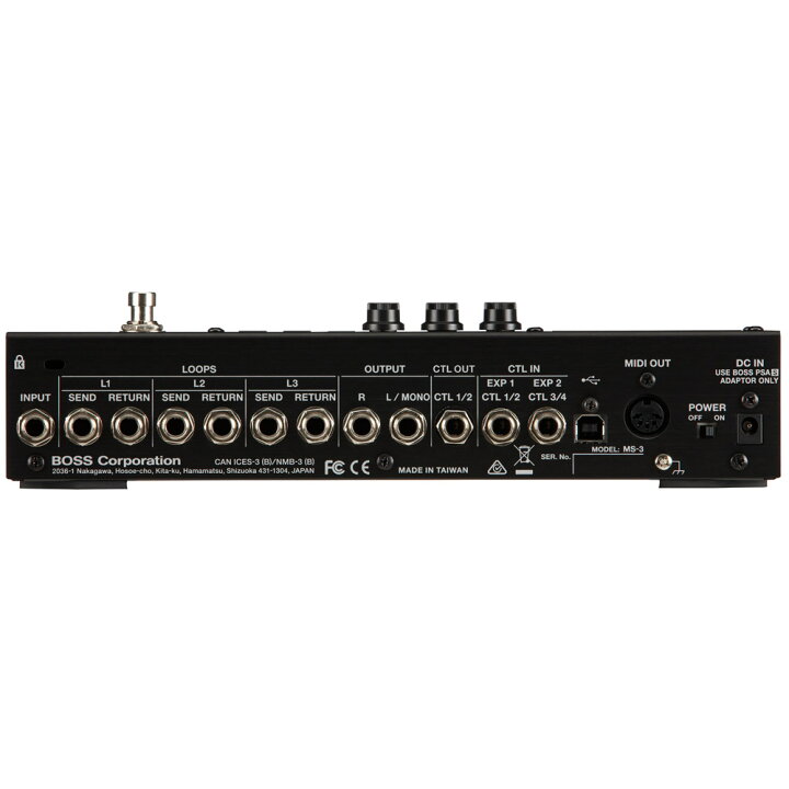 楽天市場】BOSS MS-3 Multi Effects Switcher マルチエフェクター 